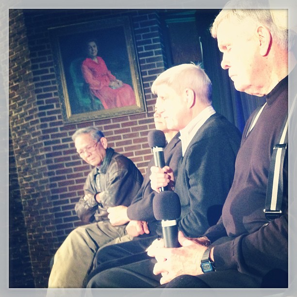 Q&A session after the screening of "Abandoned Allies" at Meredith College on Wednesday, January 30, 2013.