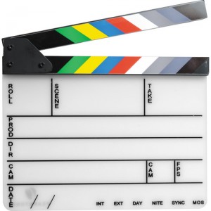 Clapboard from B&H for $30.