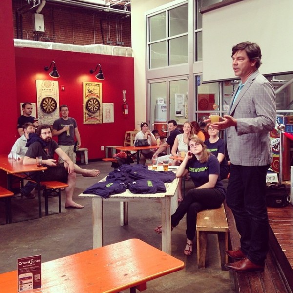 Follow me on Instagram to see pics from Brewconomy while it's in production.
