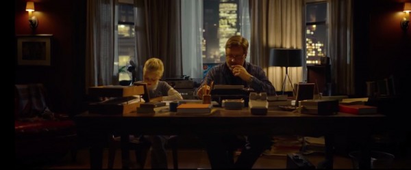 Screenshot from the trailer for "Fathers and Daughters"