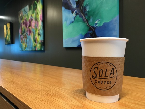 Sola Coffee Café | Artwork by Nora Phillips
